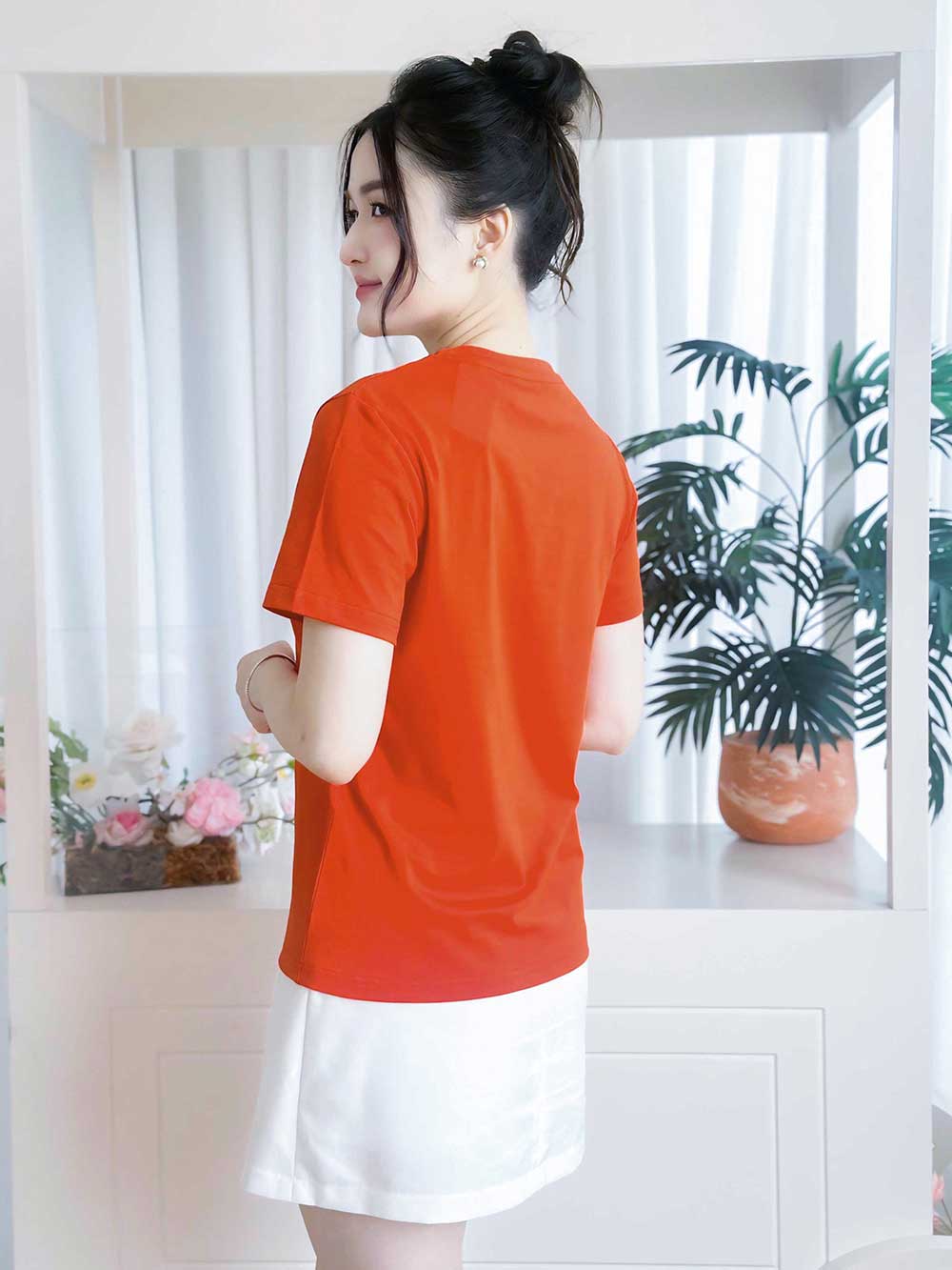 Áo thun nữ cổ tròn basic, trẻ trung, năng động -16 MÀU-Mã BSB