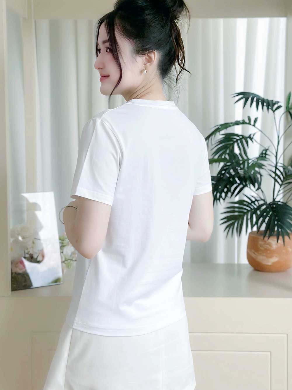 Áo thun nữ cổ tròn basic, trẻ trung, năng động -16 MÀU-Mã BSB