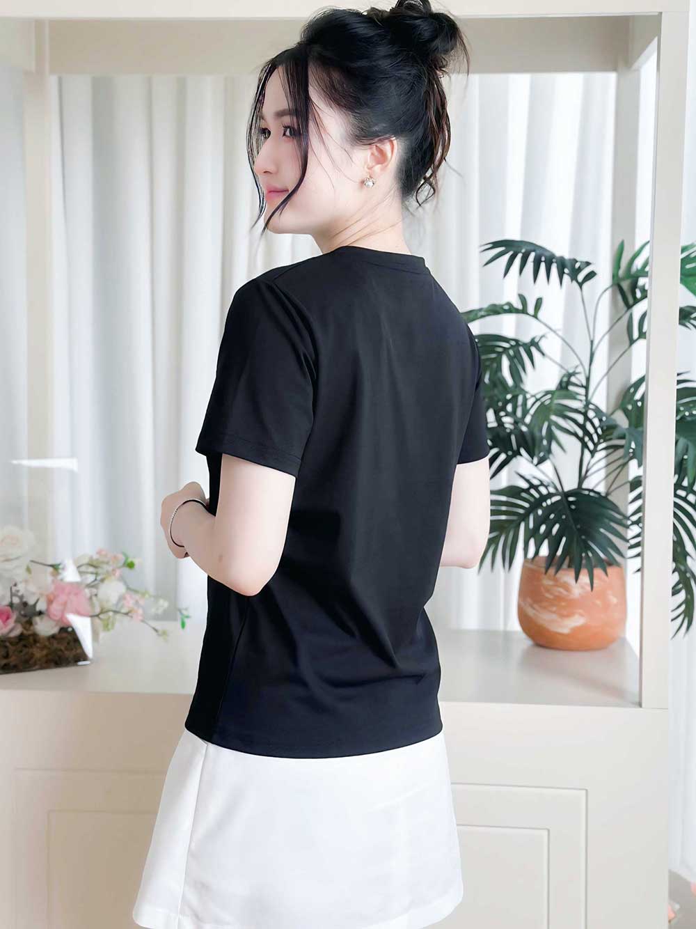 Áo thun nữ cổ tròn basic, trẻ trung, năng động -16 MÀU-Mã BSB