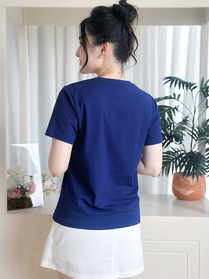 Áo thun nữ cổ tròn basic, trẻ trung, năng động -16 MÀU-Mã BSB