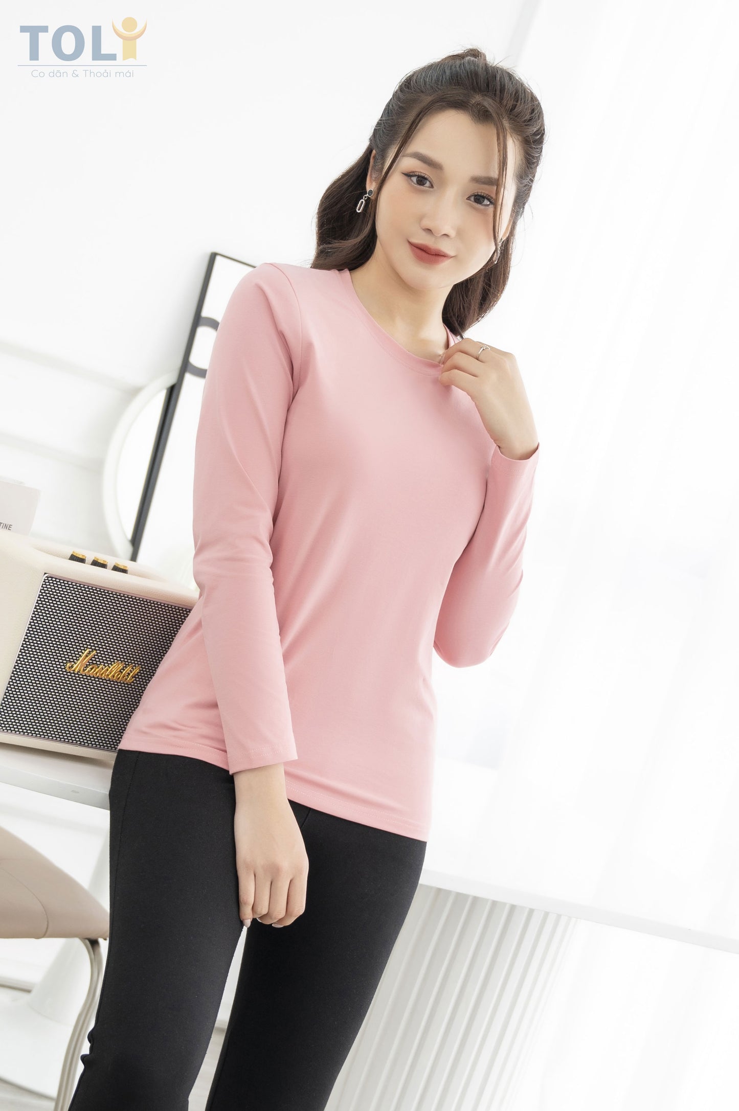 Áo Thun Tay Dài Nữ TOLI