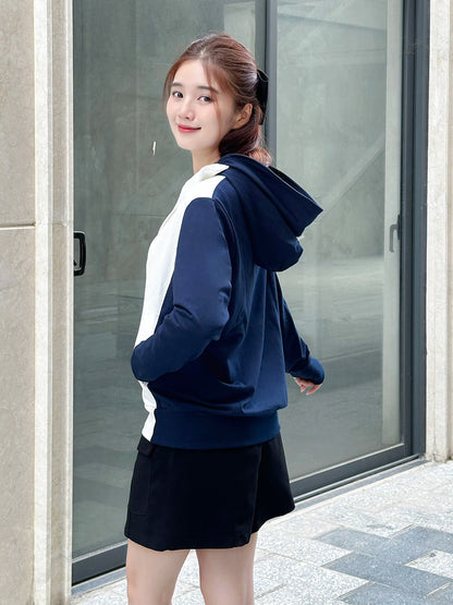 Áo Khoác Nữ ToLi,Phối Màu Thời Trang- Mã KMM