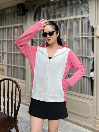 Áo Khoác Nữ ToLi,Phối Màu Thời Trang- Mã KMM