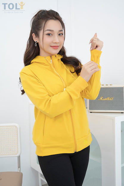 Áo Khoác Nữ Có Mũ Chống Nắng Mã KNM