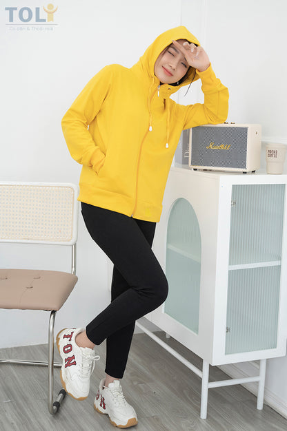 Áo Khoác Nữ Có Mũ Chống Nắng Mã KNM