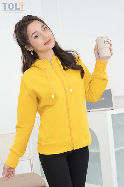 Áo Khoác Nữ Có Mũ Chống Nắng Mã KNM