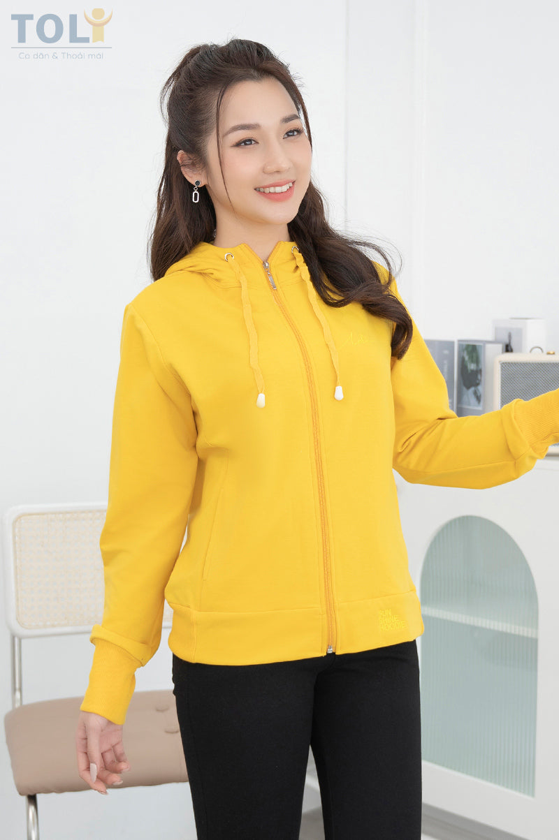 Áo Khoác Nữ Có Mũ Chống Nắng Mã KNM