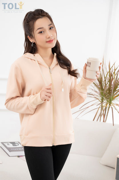 Áo Khoác Nữ Có Mũ Chống Nắng Mã KNM