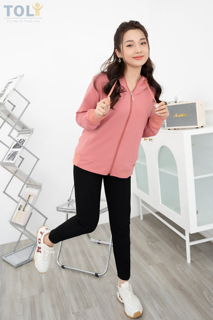 Áo Khoác Nữ Có Mũ Chống Nắng Mã KNM