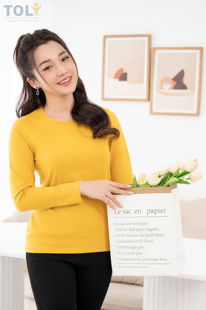 Áo Thun Tay Dài Nữ TOLI
