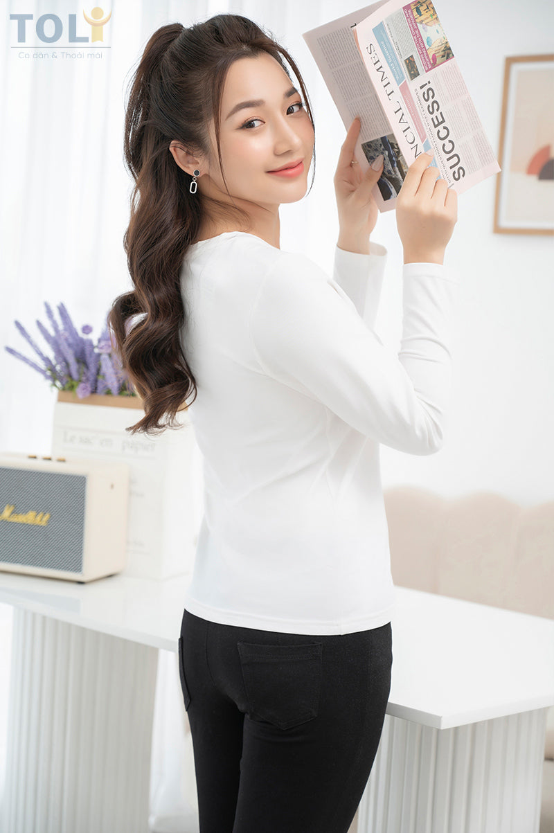 Áo Thun Tay Dài Nữ TOLI
