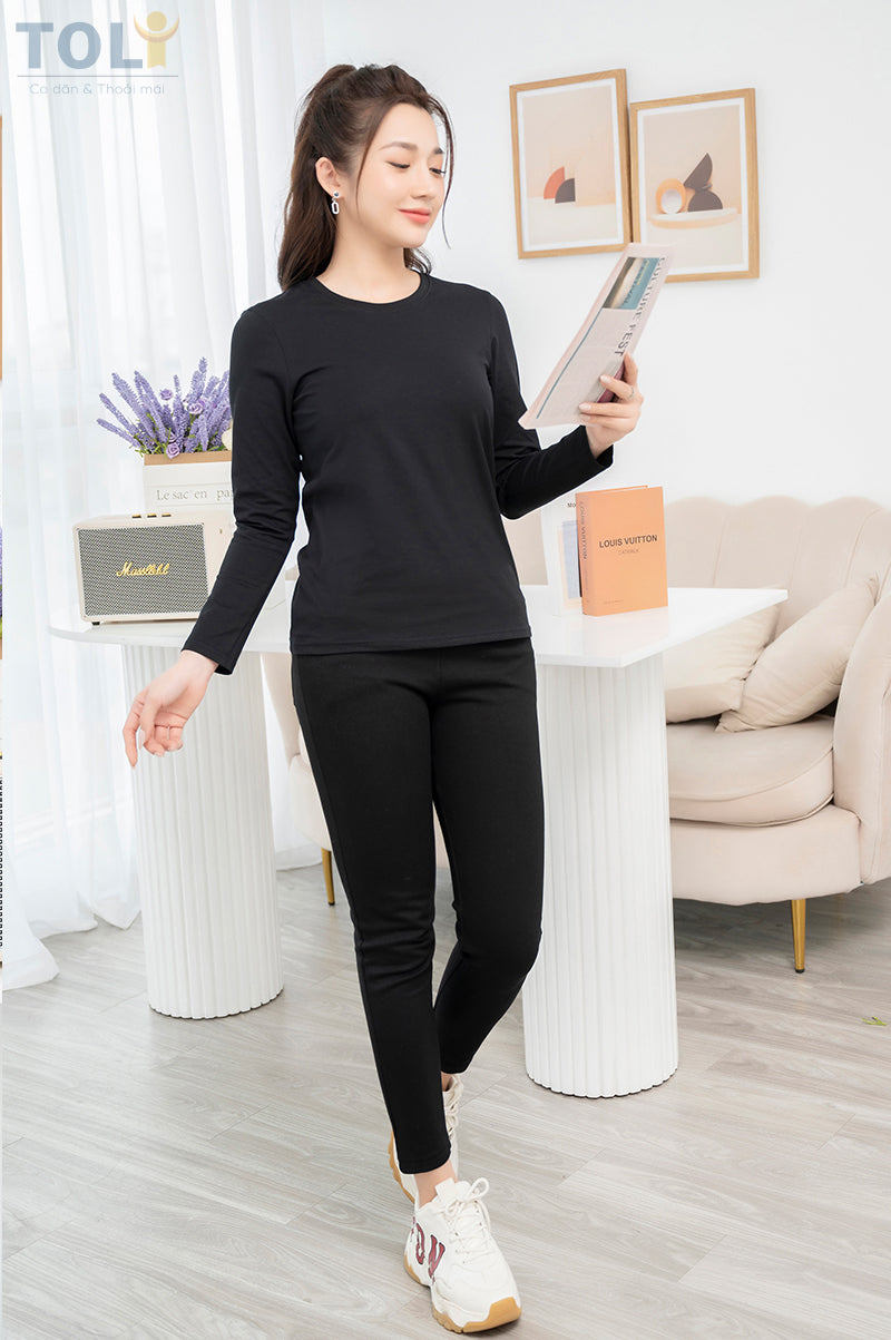 Áo Thun Tay Dài Nữ TOLI